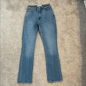 Abercrombie & Fitch Blue High Rise Jeans (curve love)